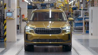 2024 Skoda KODIAQ - PRODUCTION of the second-generation [Gold-Bronze Metallic color] How it's made?