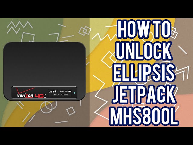 View Device ID - Verizon Ellipsis Jetpack MHS700L