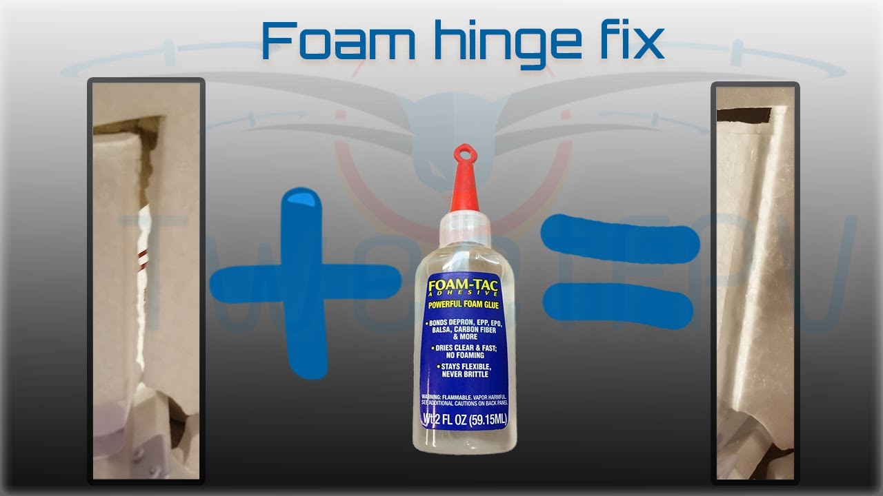 Foam Tac - Foam wing hinge repair 