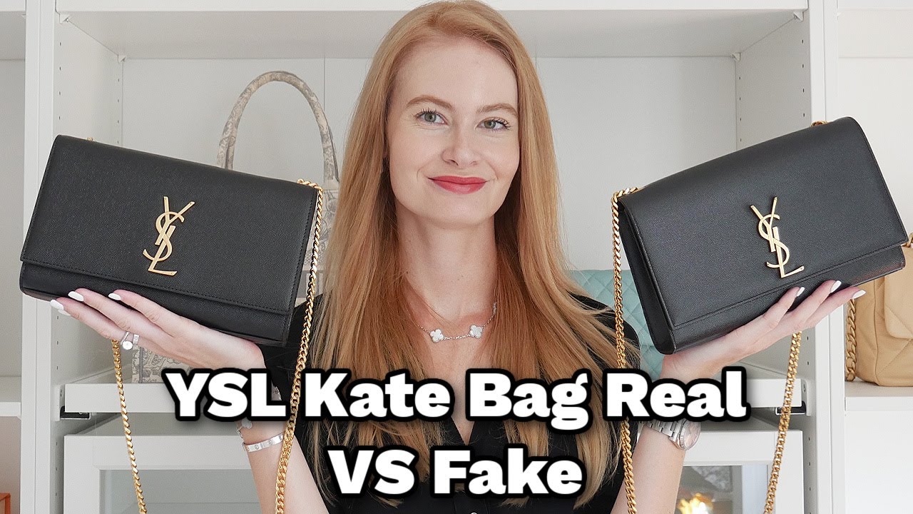 YSL Kate Bag Fake vs Real Guide: How to Authenticate Kate Bag (Sizes + Sale  + 8% Cashback) - Extrabux