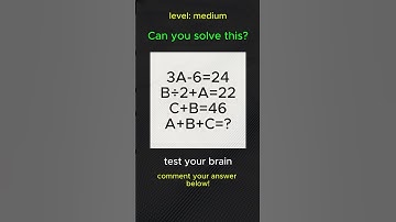 119.Can you solve this? #puzzle #logicalstation #brainteaser #braintestsolution #iqtest #quiz #maths