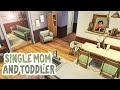 Single Mom & Toddler || The Sims 4 Apartment Renovation: Speed Build