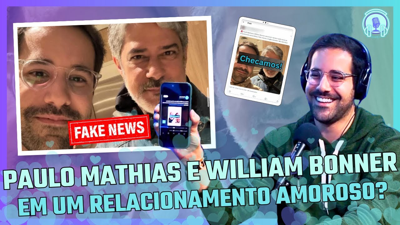 FOTO de PAULO MATHIAS com WILLIAM BONNER GERA BOATOS sobre ROMANCE ...