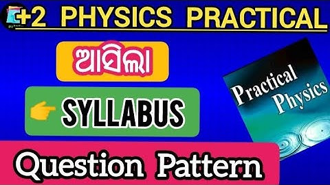 +2 board physics practical | class 12 physics practical 2024 25 | chse class12 physics practical
