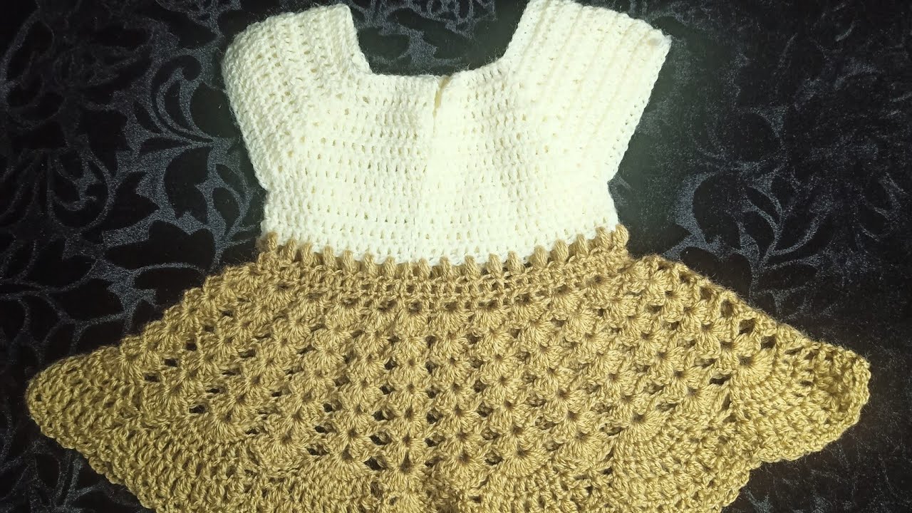 1 year baby frock third part - YouTube