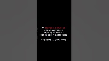 Building a basic web server using the Express.js framework #nodejs #algorithm #interview