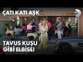 Tavus kuşu gibi elbise! - Çatı Katı Aşk 10.Bölüm