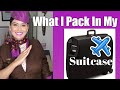 What I Pack in My Cabin Crew SUITCASE for Flight -Mamta Sachdeva