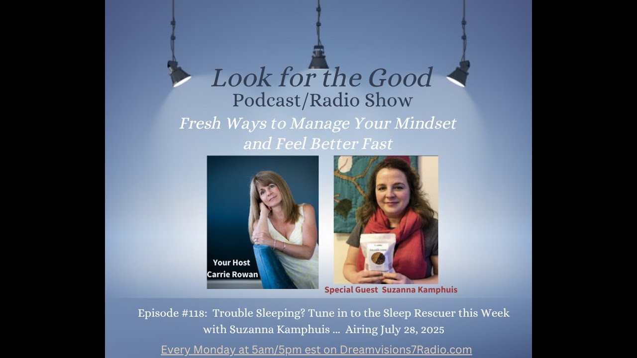 Episode 118: Trouble Sleeping? Tune in to the Sleep Rescuer this Week with Suzanna Kamphuis