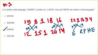 CODING DECODING PART 3