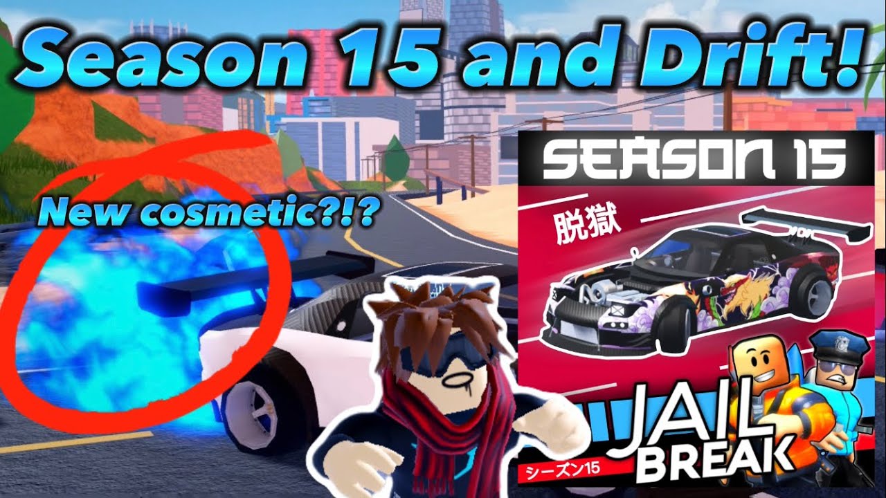 THE BRAND NEW ROBLOX JAILBREAK LIMITED DRIFT - COSMIC DRIFT