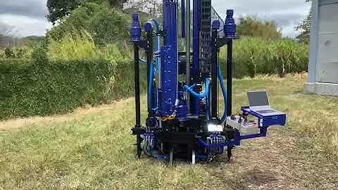 Mini Geotechnical Drill rig - MC 23 walkaround