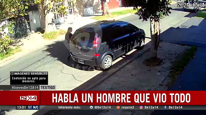 Habló un testigo del ataque a tiros a una mujer