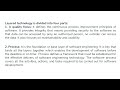 A layered technology in Software Engineering || Easy Explaination layered technology