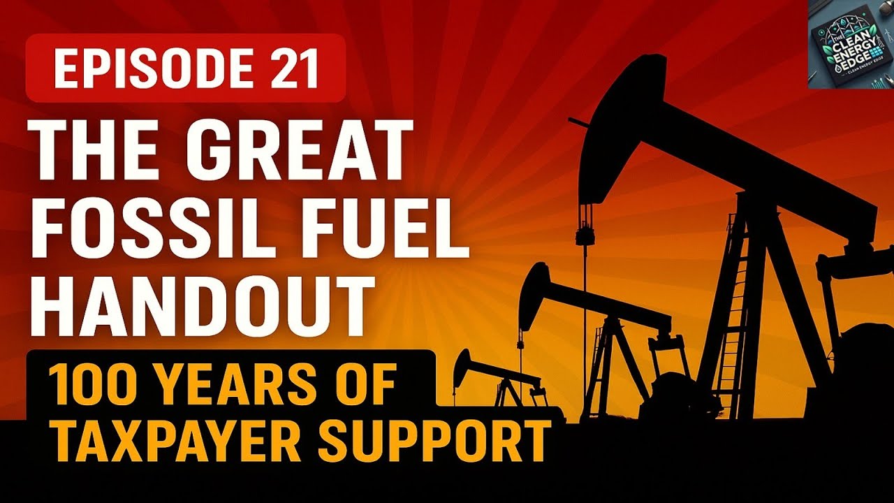 The Great Fossil Fuel Handout: 100 Years of Subsidies vs. Clean Energy Truth
