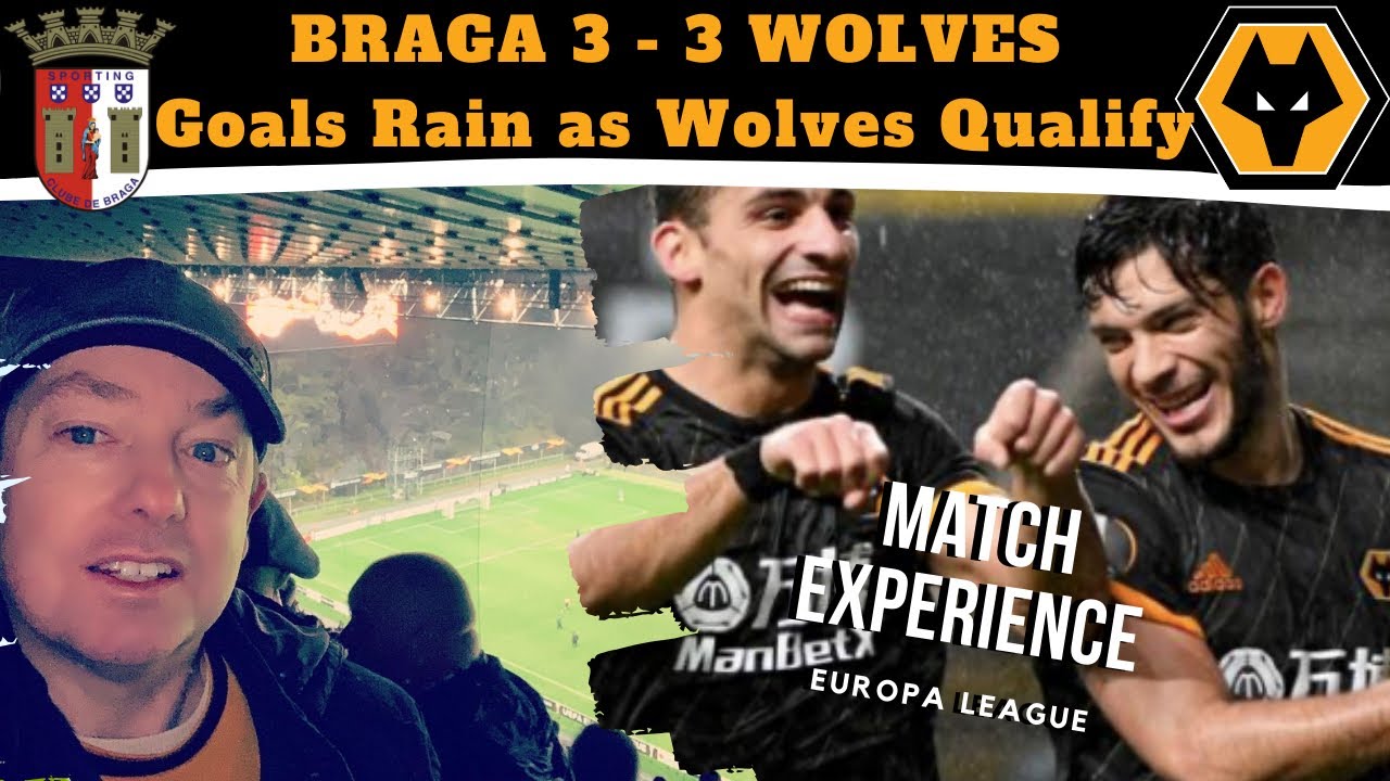 Singing in the βοΈ BRAGA 3-3 WOLVES π Europa League Vlog Singing in the βοΈ BRAGA 3-3 WOLVES π Europa League Vlog