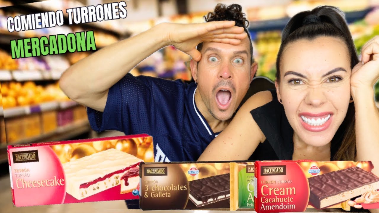 Probamos TODOS los turrones nuevos de Mercadona (TOP definitivo)