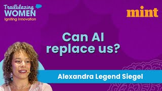 Salesforce's Chief Equality Officer answers if #AI will replace us | #TrailblazingWomen