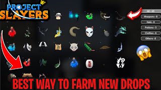 HOW TO FARM NEW ITEMS IN PROJECT SLAYERS UPDATE 1 (Best Method