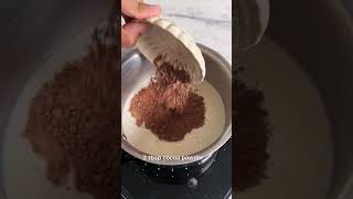 Yummiest Healthy Hot Chocolate No Sugar, No Cream, No Cornflour Hot Chocolate Recipe