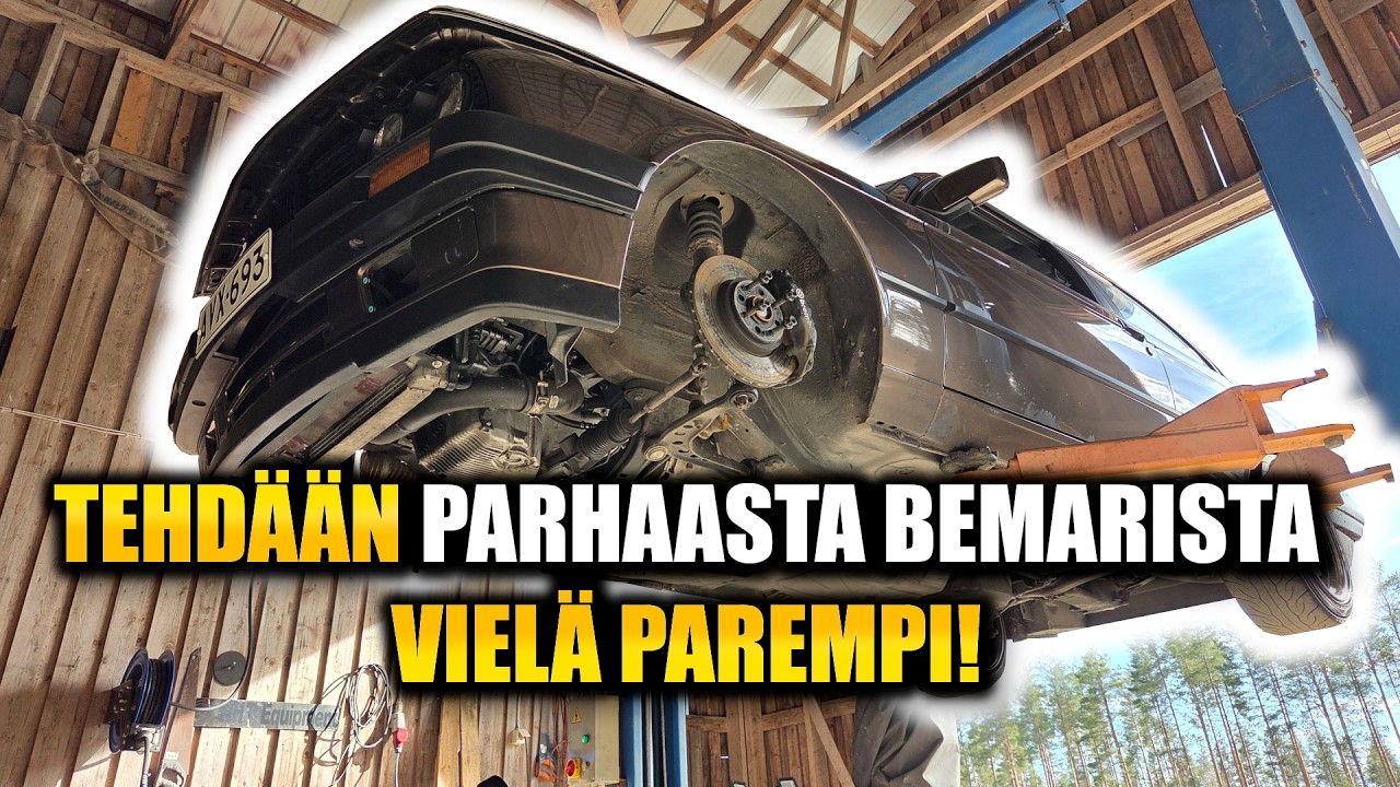 Tehdään E30:n voimansiirtoon remonttia!