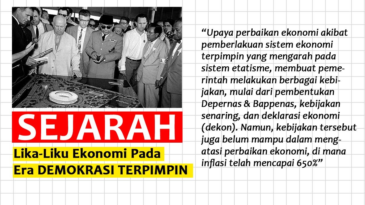 Soal Materi Demokrasi Terpimpin