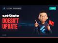 3. setState Doesn't Update Your UI (Flutter Internals)