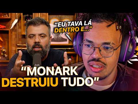 A TRETA ENTRE IGOR3K E MONARK!! A BRIGA DO FLOW - React