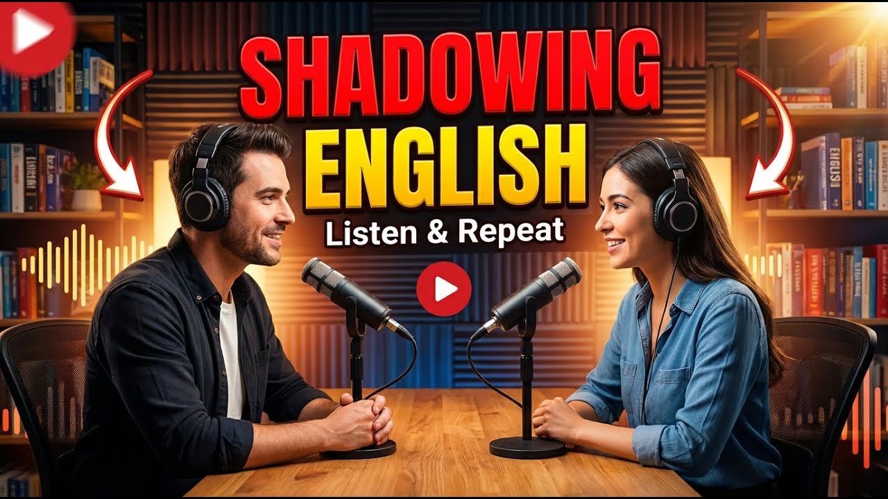 Improve Your English with Shadowing | Real Life English Conversation