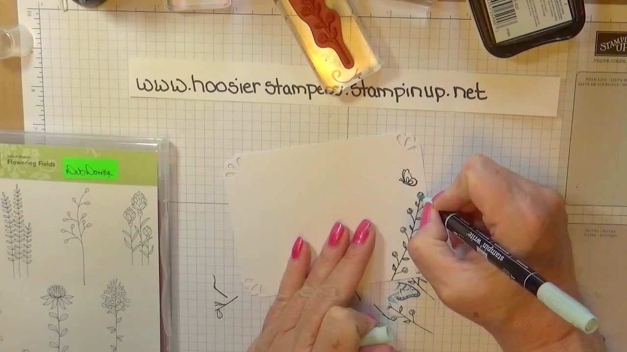 Flowering Fields Card