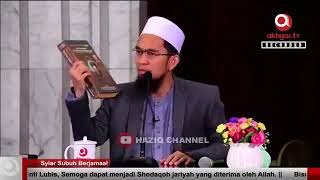 Ustadz Adi Hidayat Bermimpi bertemu Gus Dur sebelum Ta lim