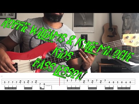 Robbie Williams - Kids - Bass lesson Robbie Williams - Kids - Bass lesson