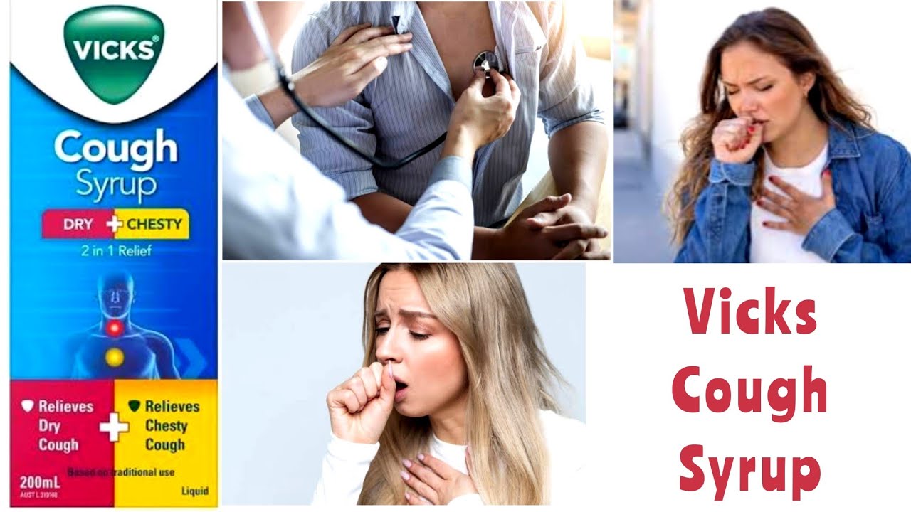 Vicks cough syrup / Dry Cough / Chesty Syrup YouTube