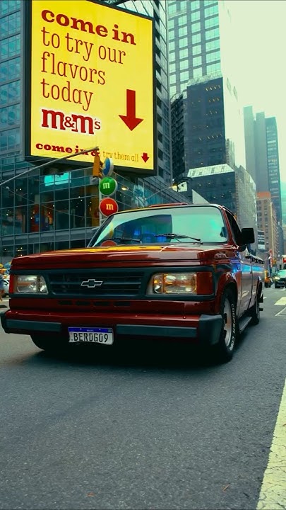 Chevrolet D-20 De Luxe 1993 em Nova York? TEM SIM!