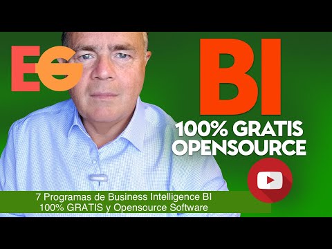 7 Programas de Business Intelligence BI 100% GRATIS y Opensource Software.