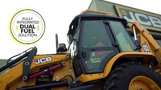 Nature’s friendliest and the Industry’s first Dual Fuel CNG JCB Backhoe Loader.