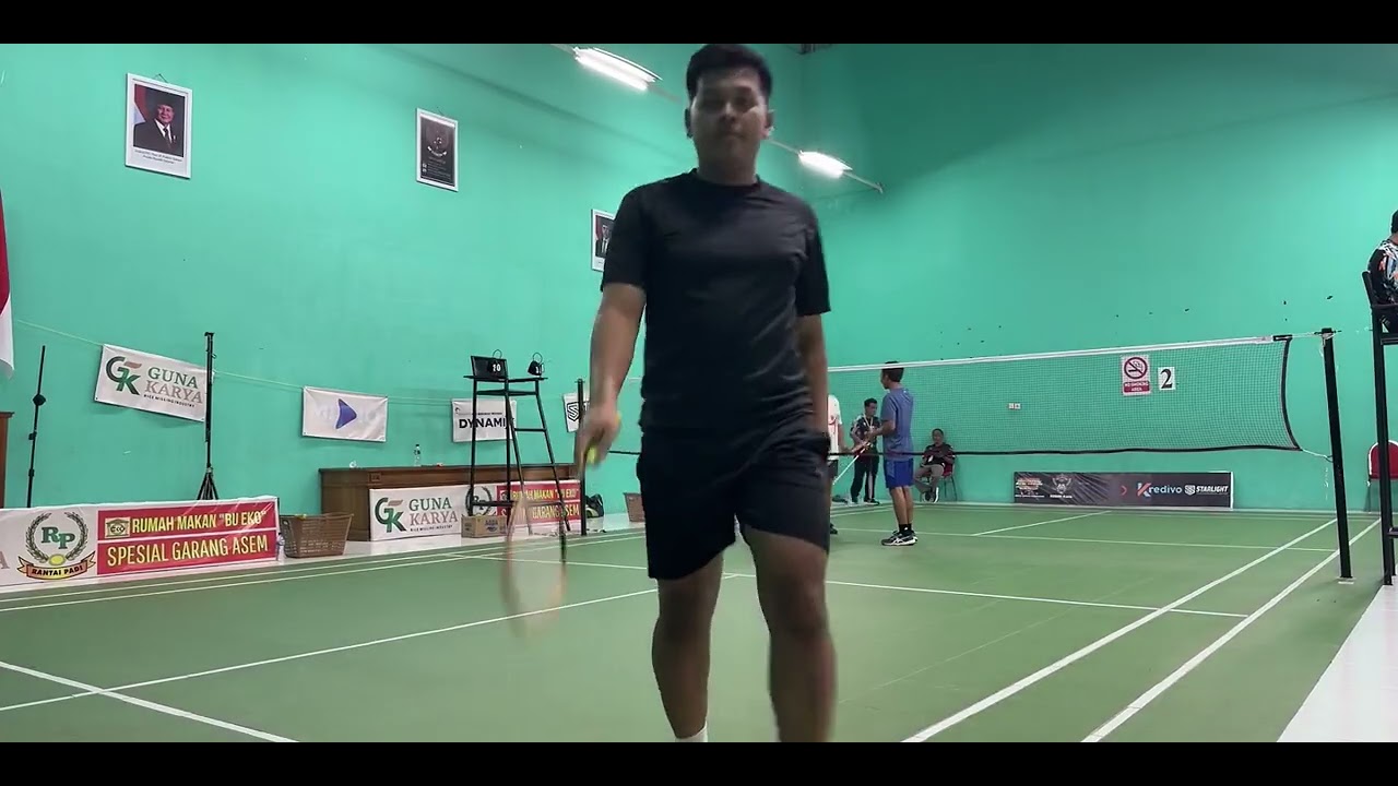 PARTAI PANAS ‼️ SEMI FINAL NEKAT BADMINTON DUFAN - PETRUS VS GATOT - SAIFUL 