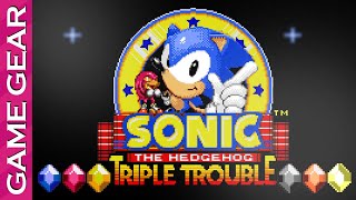 Sonic Triple Trouble (Game Gear) - How to Get All Chaos Emeralds and The Good Ending!
