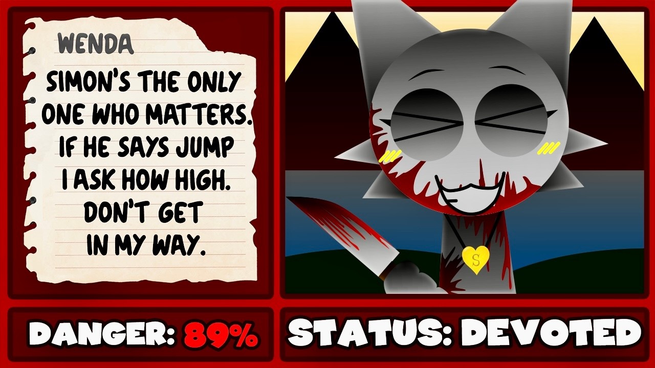 Incredibox - Sprunki But Cruel Sinda - THE LAST LETTERS | NEW UPDATE | ALL Characters LETTERS !