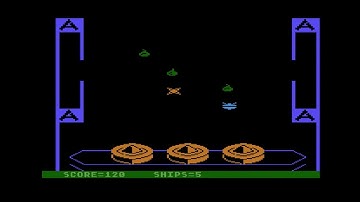 Atari 8-bit:- Galactic Gloop (BASIC game)