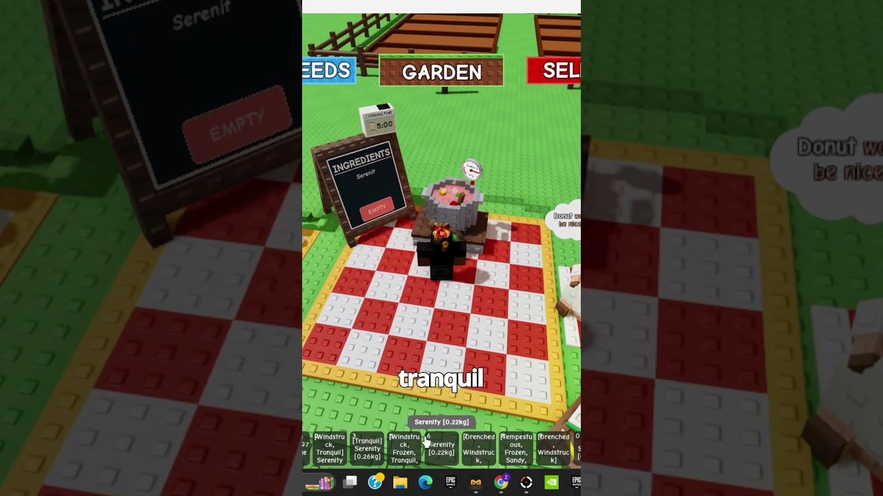 EASY WAY TO FARM CULINARY CHEST *GROW A GARDEN* 