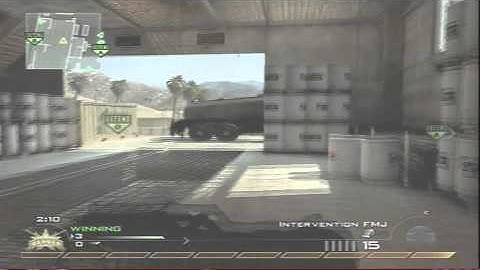 COD: MW2 Spawn throwing knife on Fuel