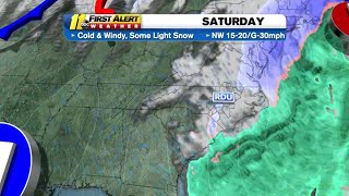 Snow possible this weekend but major impacts not expected