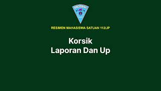 Korsik Laporan Komandan Upacara