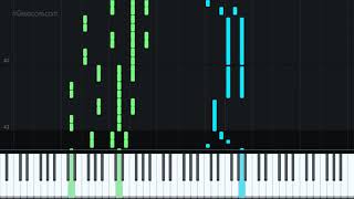 Dragon Force -Fairy Tail Transcribed by JellalDSlay [Piano Tutorial + Sheet music] screenshot 2