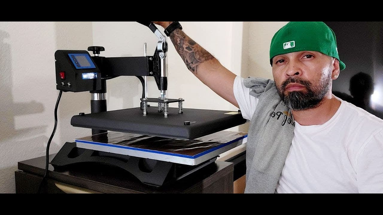 HPN Black Series 16x20 Heat Press Unboxing & Demonstration YouTube