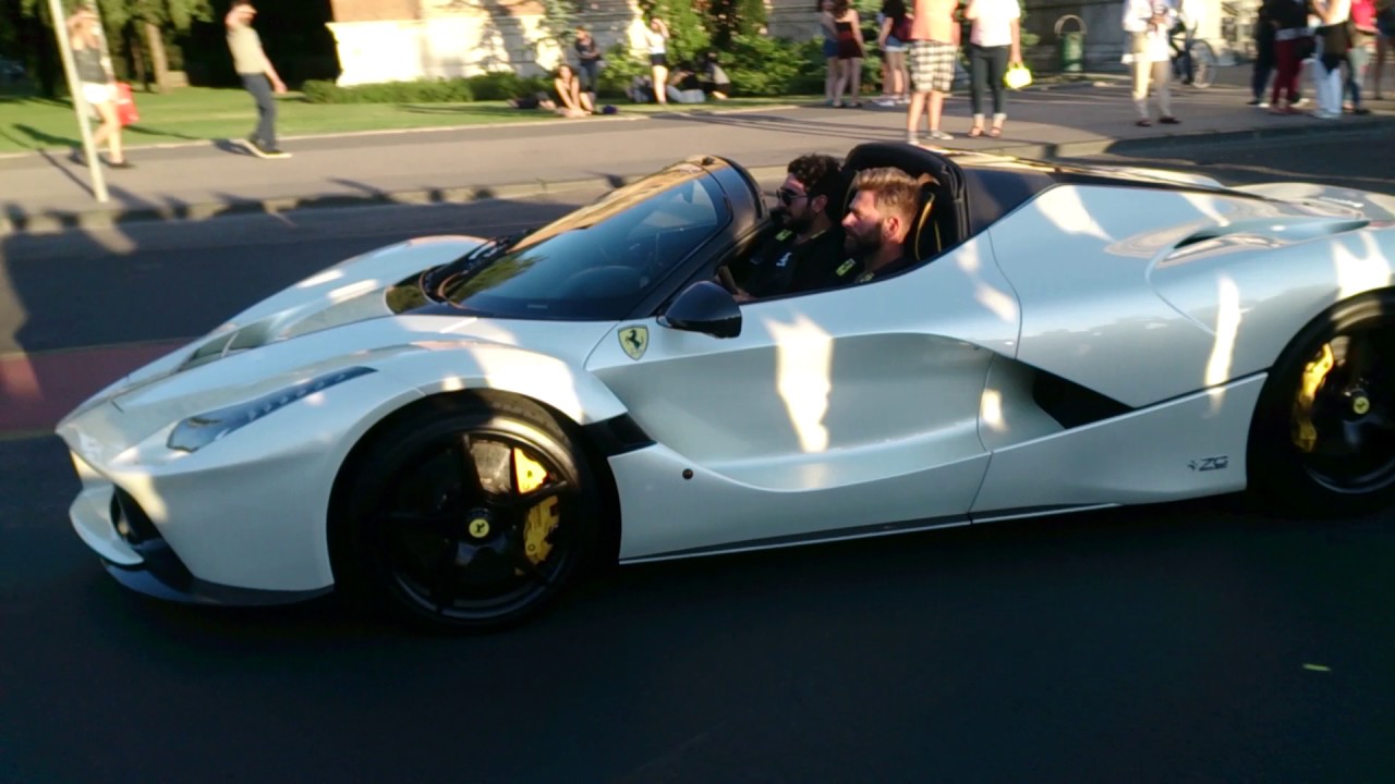 Josh Cartu, Afrojack LaFerrari aperta burnout GUMBALL3000 BUDAPEST 2017 Hősök tere