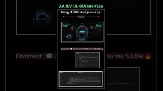 🚀 Create JARVIS GUI Like Iron Man | HTML, CSS & JavaScript Tutorial 🔥