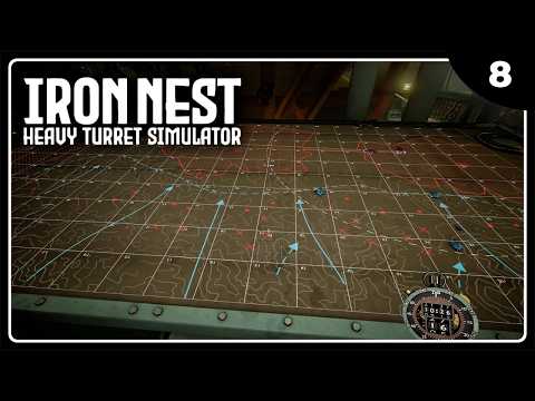 IN #8 | LA MISIÓN MÁS COMPLICADA | IRON NEST: HEAVY TURRET SIMULATOR Gameplay Español