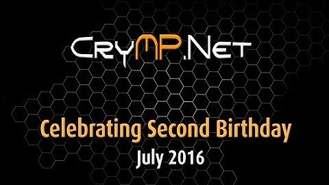 Crysis Multiplayer - CryMP.Net - 2nd Birthday - 16th July 2016